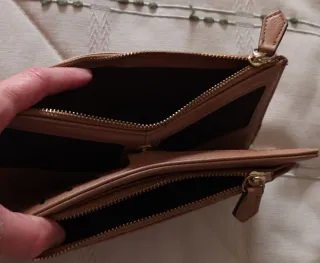 Cartera de mujer marrón