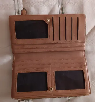 Cartera de mujer marrón