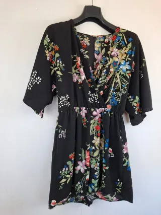 Mono floral Mango Y2K estilo retro