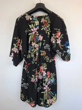 Mono floral Mango Y2K estilo retro