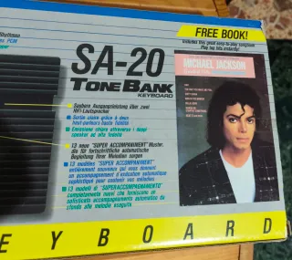 Teclado Casio SA-20 Vintage