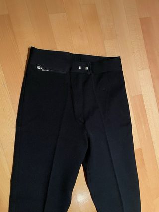 Pantaloni sci neri con staffa - Four Up