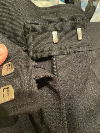 Pantaloni sci neri con staffa - Four Up