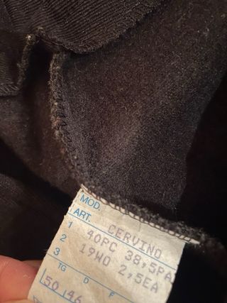 Pantaloni sci neri con staffa - Four Up