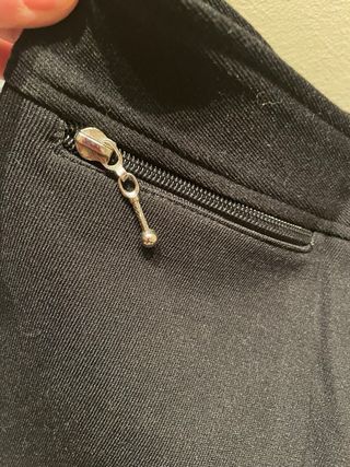 Pantaloni sci neri con staffa - Four Up