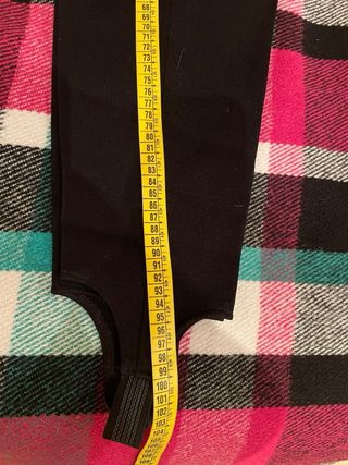 Pantaloni sci neri con staffa - Four Up