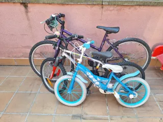 3 Bicicletas Infantiles y Adulto