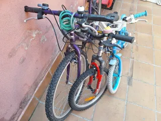 3 Bicicletas Infantiles y Adulto