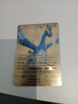 Carta Pokémon Metal Sombra de Aura GX