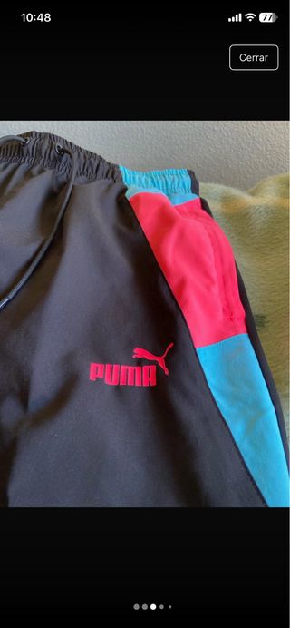 Pantalón Chándal Manchester City Puma Talla S