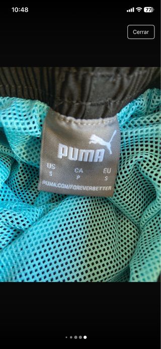 Pantalón Chándal Manchester City Puma Talla S