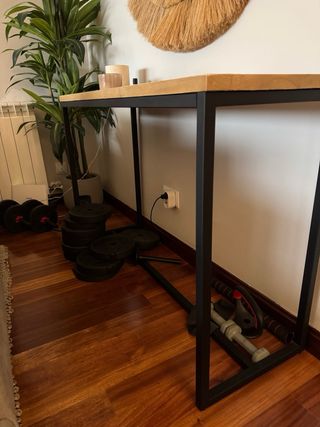 Consola Maisons du Monde Madera y Metal