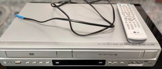 LG VCX9842 Reproductor DVD y VCR con Mando
