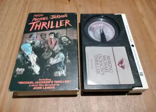 Michael Jackson's Thriller VHS Beta Hi-Fi