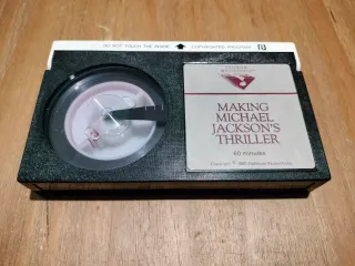 Michael Jackson's Thriller VHS Beta Hi-Fi