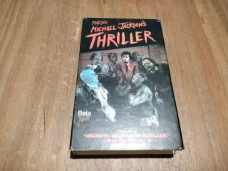 Michael Jackson's Thriller VHS Beta Hi-Fi
