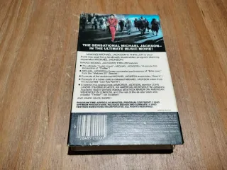Michael Jackson's Thriller VHS Beta Hi-Fi