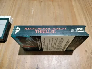 Michael Jackson's Thriller VHS Beta Hi-Fi