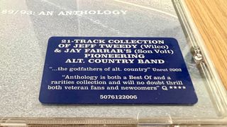 Uncle Tupelo CD 89/93: An Anthology 2002 Alt Rock