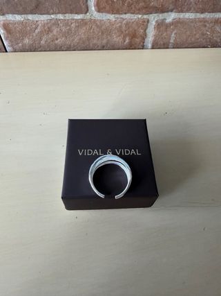 Anillo Vidal & Vidal Plata Ley 925