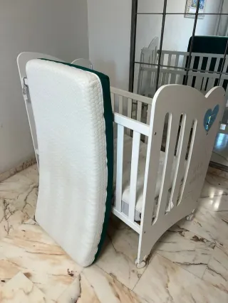 Colchón Cuna Bebé Blanco