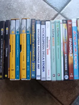 Lotto DVD - CD - Giochi PC