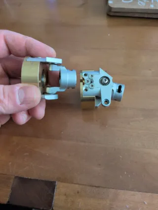 Manguetas Axial Wraith con peso extra