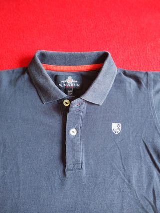 Polo blu 7-8 anni