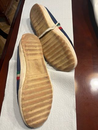 Zapatillas El Ganso Azul Marino y Rojo Talla 42