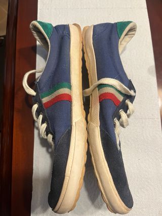 Zapatillas El Ganso Azul Marino y Rojo Talla 42