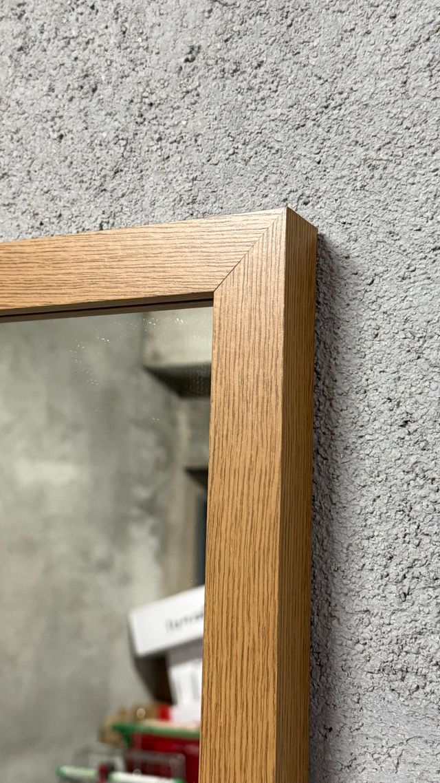 Espejo Pared Roble Minimalista