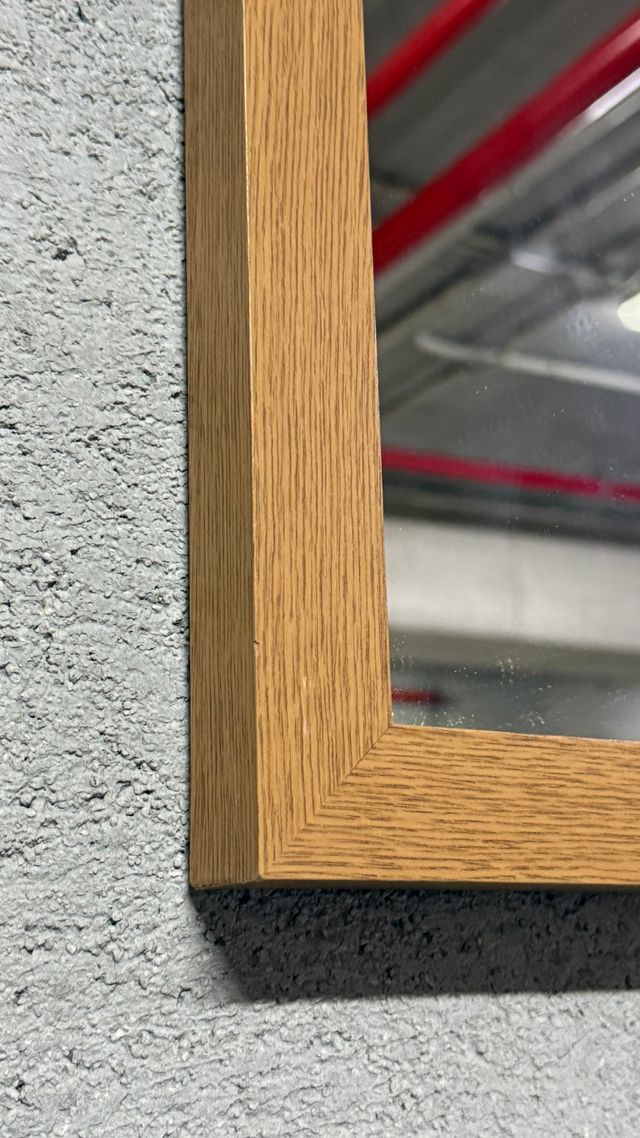 Espejo Pared Roble Minimalista