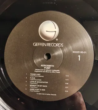 Aerosmith - "Pump" (Vinile 180g) - Ristampa 2016