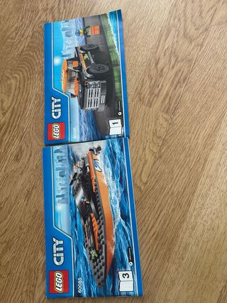 Lego City Camión y Lancha 60085