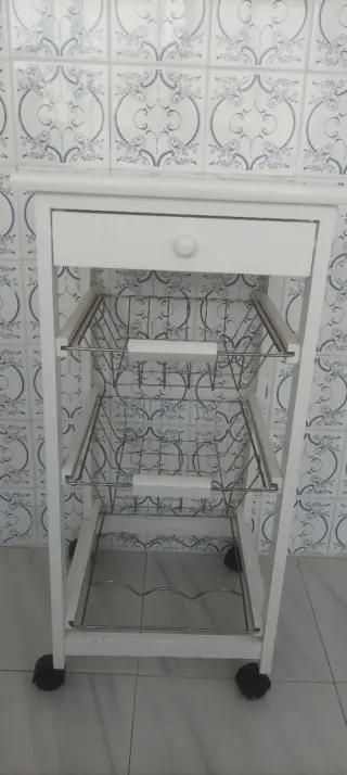 Mesa auxiliar cocina con ruedas