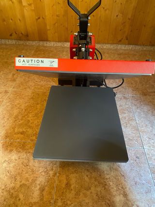 Prensa de Serigrafía Roja