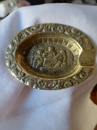 3 Ceniceros Bronce Pequeños