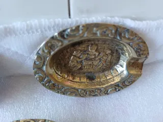3 Ceniceros Bronce Pequeños