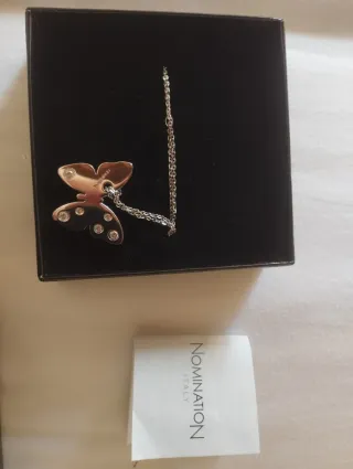 Collana Nomination Farfalla con Cristalli