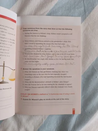 More Sherlock Holmes