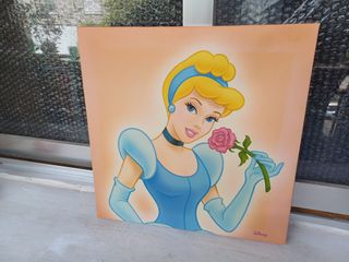 Cuadro infantil DISNEY 35x35cm