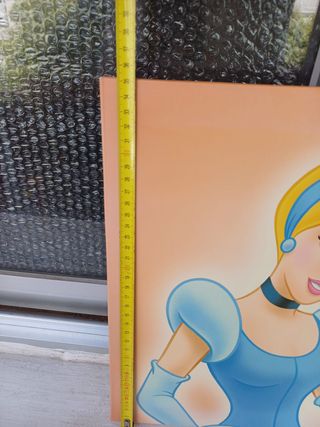 Cuadro infantil DISNEY 35x35cm