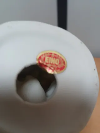 Pareja cerámica ancianos. 17 cm de alto