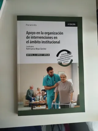Libro Apoyo psicosocial Paraninfo 4ª Ed.