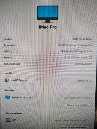 Torre PC i7 Gamer RX Vega 64