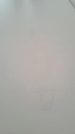 Tavolo consolle bianco + specchio con cornice grigia