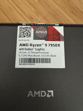 Procesador AMD Ryzen 9 7950X Nuevo