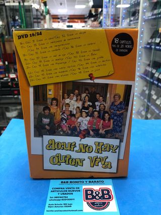 AQUÍ NO HAY QUIEN VIVA DVD DE 16-24 CAPITULOS