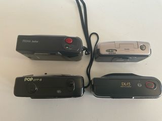 645. LoteAnalógicas:Canon, Kodak, Fuji, Konica.20€