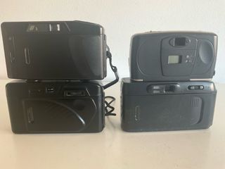 645. LoteAnalógicas:Canon, Kodak, Fuji, Konica.20€